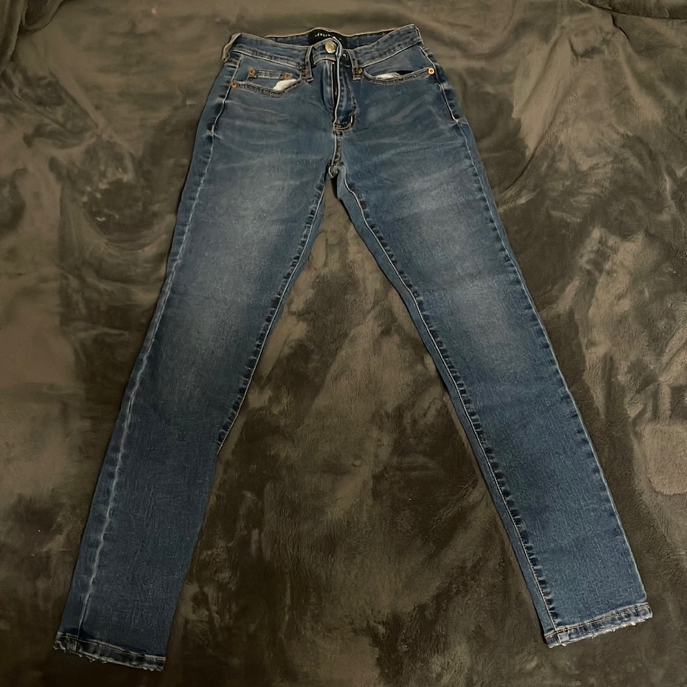 Blue Aeropostale high rise jegging jeans